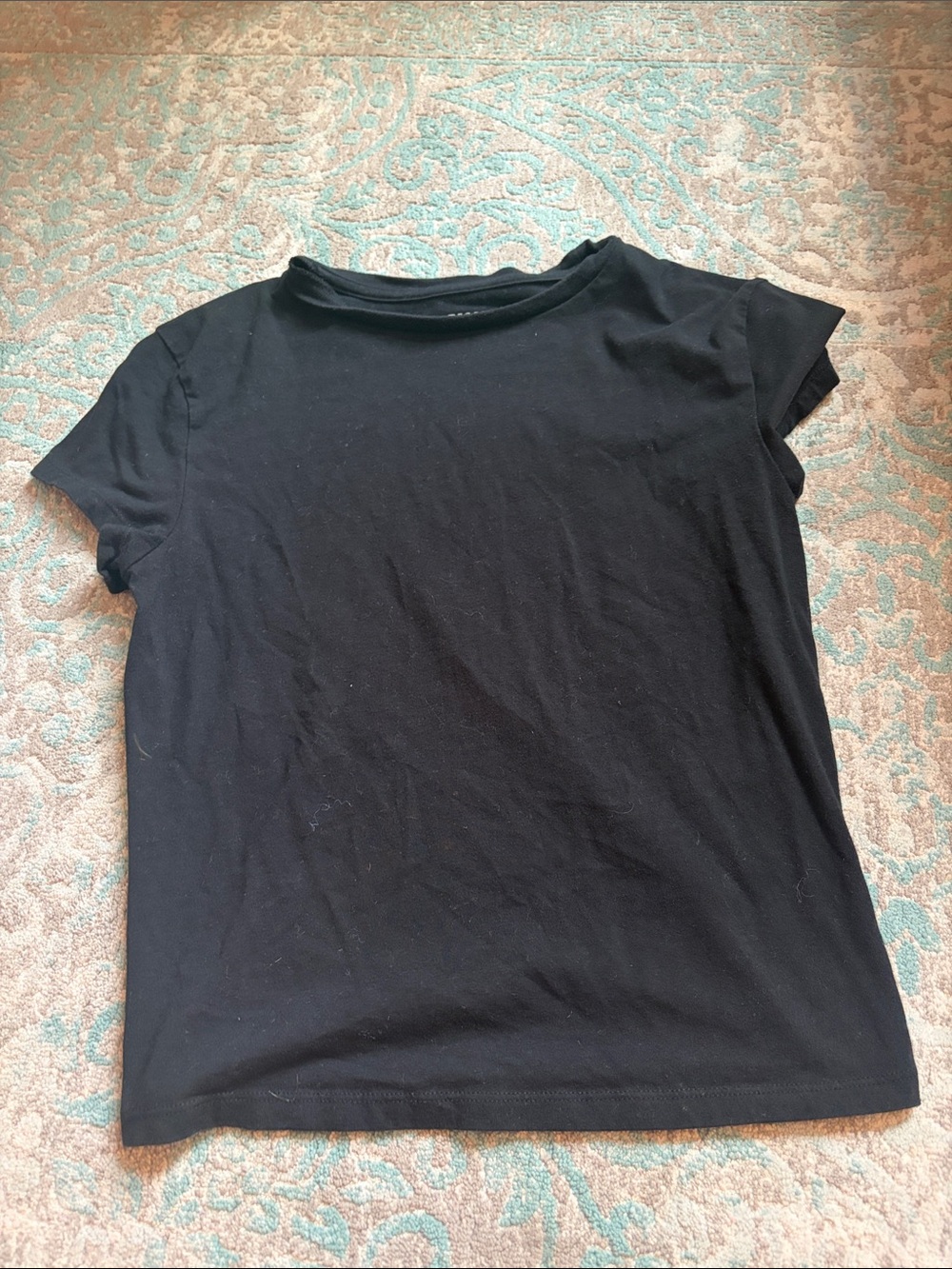 wild fable Black Short Sleeve Crewneck Tee